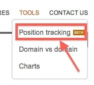 semrush position tracking