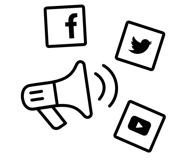 reseaux sociaux pictos
