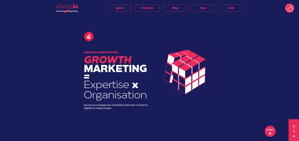 Agences marketing bordeaux deux.io