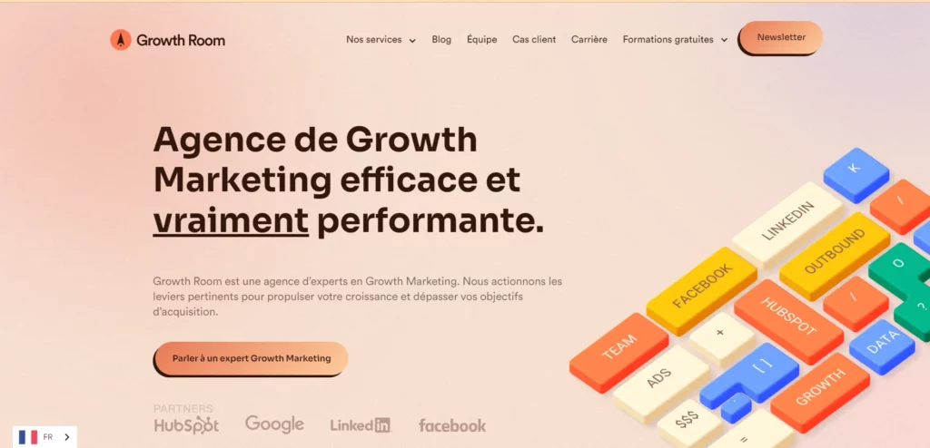 Growth Room agence génération de leads en France