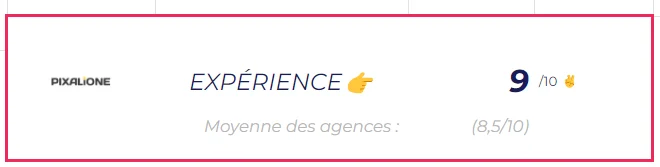 Meilleure Agence SEO Pixalione Experience