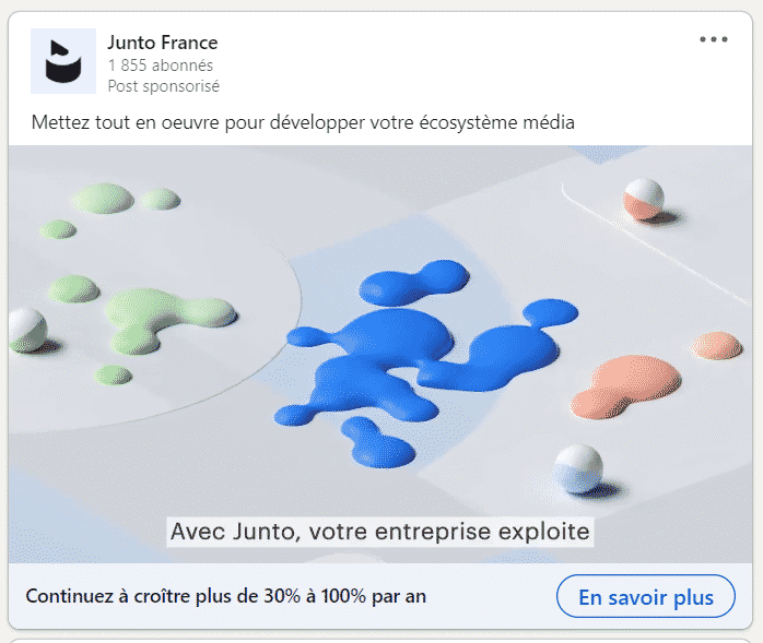 Pub linkedin junto