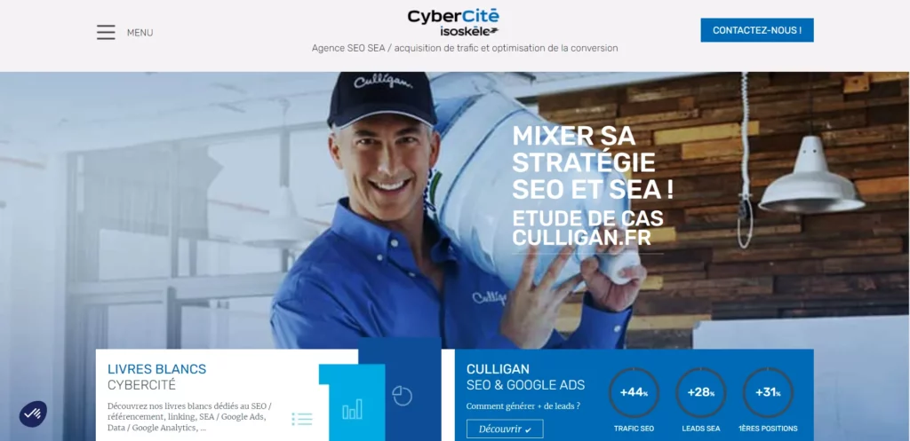 site internet cybercite agence seo