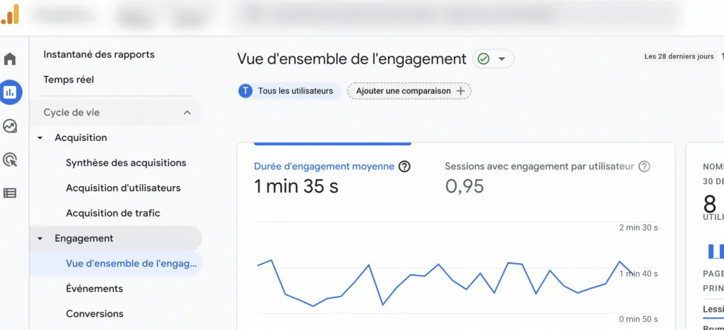 Ajouter une comparaison Google Analytics 4