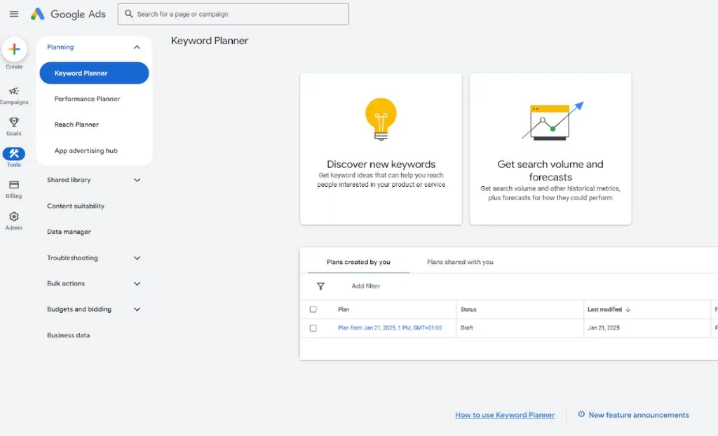 Google-Ads-Keyword-Planner