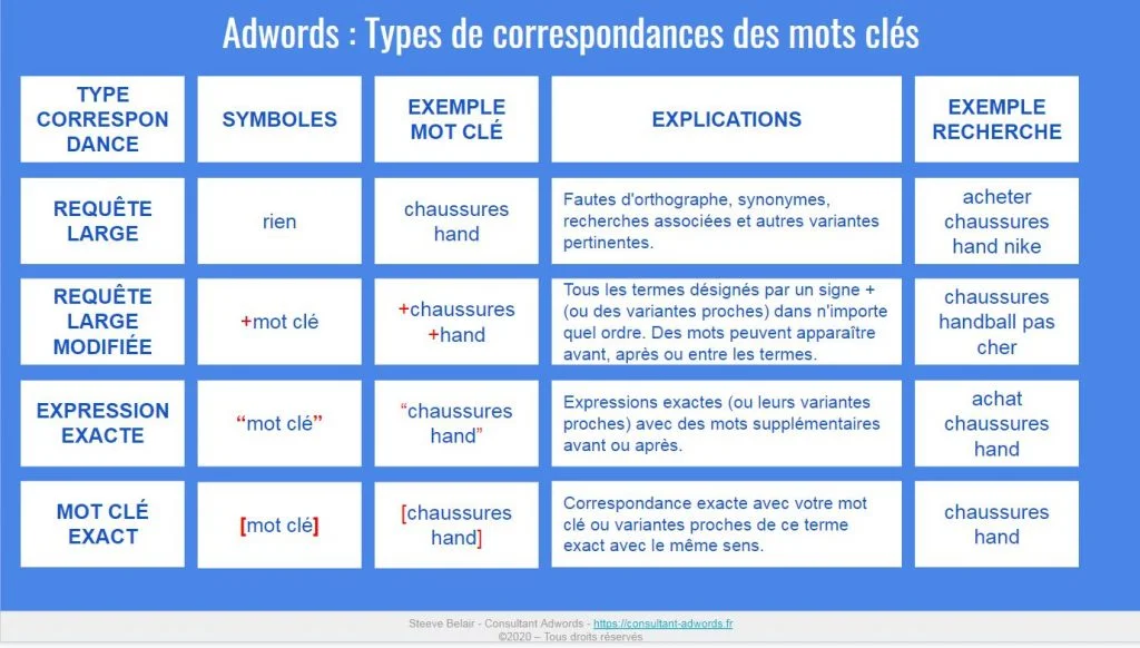 Tendance Google Ads Adoption de la Requête Large