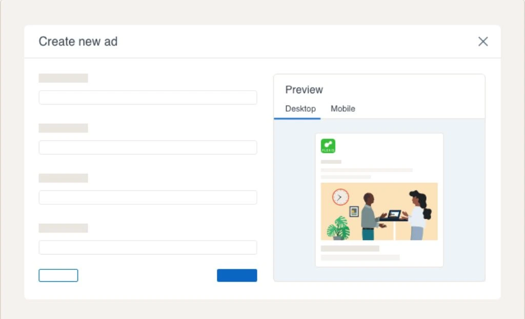 Contenu sponsorisé LinkedIn Ads