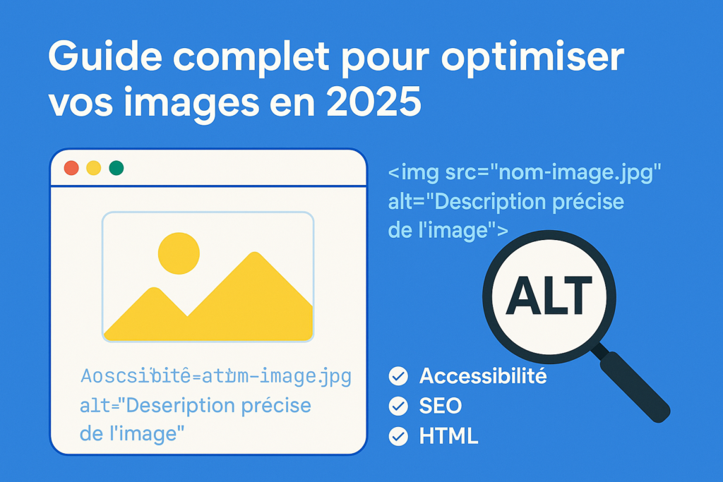 Définition Balise ALT : Guide complet pour optimiser vos images en 2025