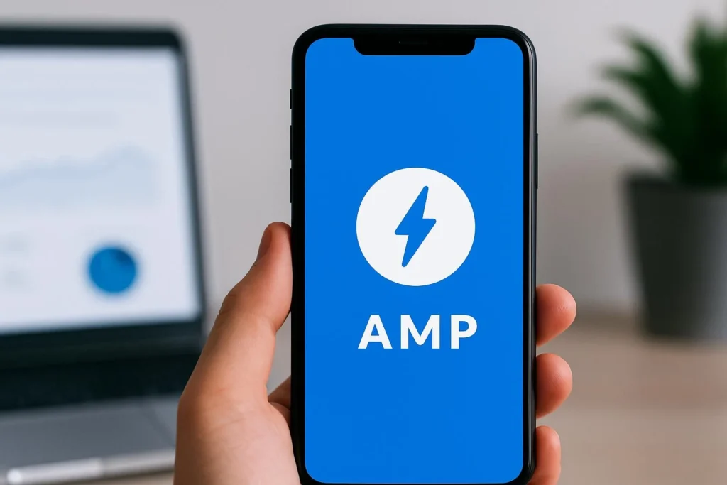 photo d'un téléphone avec les erreurs amp