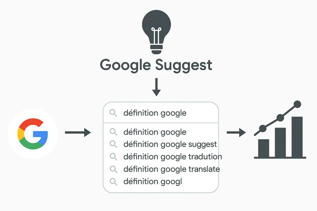 Google Suggest : Définition, fonctionnement et impact sur le SEO et l'E-réputation